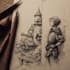 draw a fantasy sketchy illustration