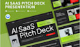 design saas ai startup pitch deck for investor and saas fundraising powerpoint