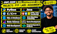 do c cpp java python sql database website programming project developer