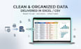 do web scraping data extraction, enrichment in python scrapy selenium octoparse