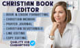 ghostwrite proofread format christian devotionals, prayer journals inspirational