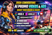 create cinematic ai ugc video ads, video ads ai ugc, veo 3 in 24 hours