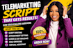 create sales script for cold calling appointment setter using proven scripts