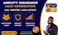 generate high quality annuity insurance leads