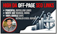 build high authority seo profile links and web20