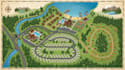 create 2d, 3d vector map, rv park map, campground map, resort map and site plan