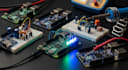 design microcontroller boards and modify raspberry pi pico with led lighting