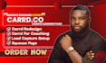 design carrd website, carrd landing page, redesign carrd website carrd co