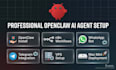 install setup openclaw clawdbot moltbot open claw n8n ai agent on vps mac mini