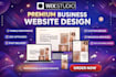 design and redesign, migrate wix studio photography website wix studio expert