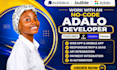 develop no code app adalo mobile, aserow glide softr, appsheet budibase xano