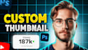 design attractive and clickbait youtube thumbnails