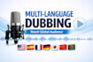 dub your videos in multiple languages professionally