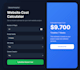 create custom web calculator or wordpress calculator plugin
