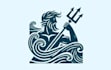 make a high quality poseidon logo with express delivery