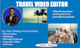 do cinematic travel and tours video editing