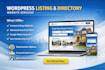 design wordpress directory website, listing, job and business directory