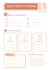 create printable planner, habit tracker, journal and calendar