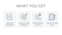 optimize your resume and provide a job application strategy