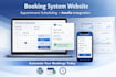 do booking system website design with amelia integration