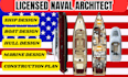 prepare full ga plan and stability report for your vessel