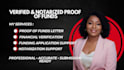 do verified and notarized proof of funds documentation for funding applications