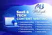 write saas content seo blog posts tech articles and website copywriting