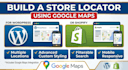 build a wordpress or shopify store locator using google maps