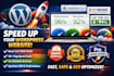 speed up wordpress website, fix core web vitals pagespeed