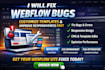 fix webflow bugs, customize templates, and improve responsiveness fast