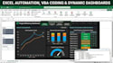 create excel spreadsheets, dashboards, formulas, and automation