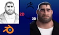 convert 2d to 3d model, image to 3d model 2d to 3d  printable model