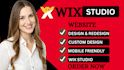 build wix studio, website design redesign wix studio website