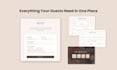 create a custom coded wedding website with rsvp