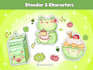 draw kawaii stickers, doodle, and sticker sheet