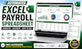 create employee payroll spreadsheet, attendance tracker and HR system in excel