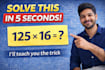 teach you fast calculation tricks using vedic maths and logic