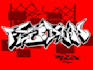 draw custom graffiti letters