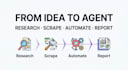 build a custom ai agent using langchain, crewai, or autogen