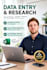 do fast and accurate data entry and web research