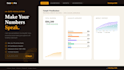 turn your data into clear charts and dashboards