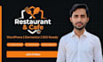 design a wordpress website for restaurant or cafe with elementor