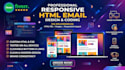 create responsive html email template figma, psd, ai, xd, to html template