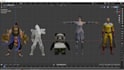rip and extract 3d game models, characters, and assets with clean textures