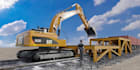 create industrial 3d heavy machinery construction simulations process animation