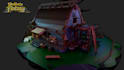 create quality low poly environment 3d assets for yoyr games