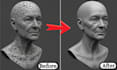 clean repair, fix mesh, cleanup stl optimize 3d scanned model for 3d printing