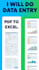 excel data entry, typing, PDF to excel, web research in 24hr