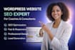 design wordpress website with SEO for coaches and consultants