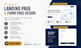 design your form page, email list, landing page in klaviyo